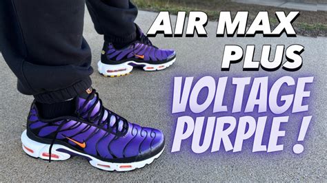 Nike Air Max Plus OG Voltage Purple Is Back Review On Feet YouTube