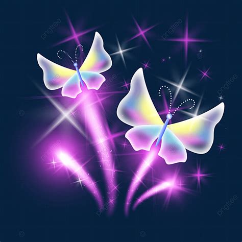 Light Effect Butterfly Png Image Gold Powder Light Effect Abstract