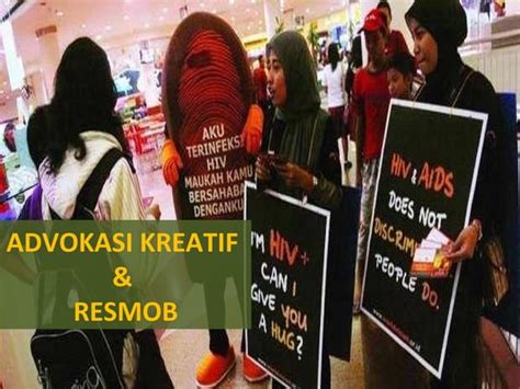 Advokasi Kreatif Dan Resource Mobilization Ppt