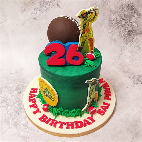 Dhoni Cake | Dhoni Cricket Cake | Cricket Theme Cake – Liliyum ...