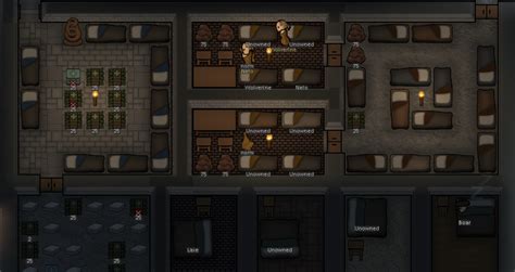 Prison And Guest Quarters Layout Rrimworld