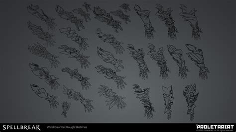 Shawn Witt Spellbreak Wind Gauntlet Concepts And Model