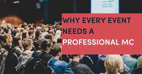 Why every event needs a professional MC - ICMI
