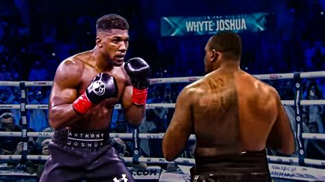 Anthony Joshua Vs Dillian Whyte 2 A Rematch Of Chaos Youtube