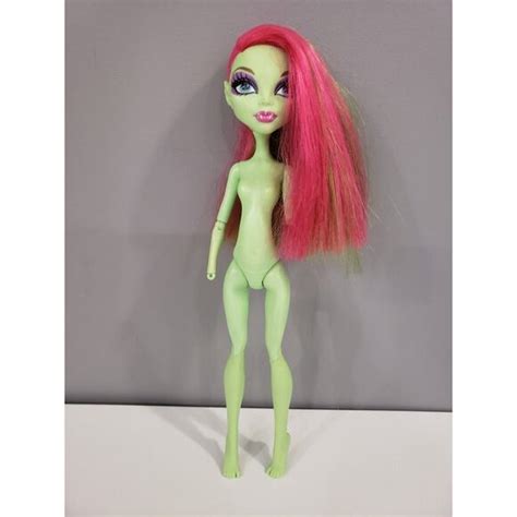 Monster High Toys Monster High Venus Mcflytrap Music Festival Doll Nude Mattel Incomplete