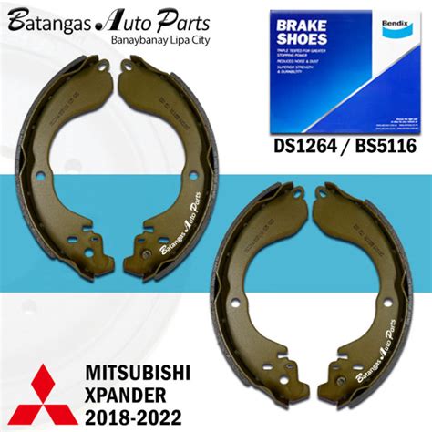 BENDIX BRAKE SHOE MITSUBISHI XPANDER 2018 2022 1SET 4PCS 1264 Lazada PH