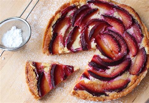 Red Plum And Almond Frangipane Tart Grace Chan Flickr