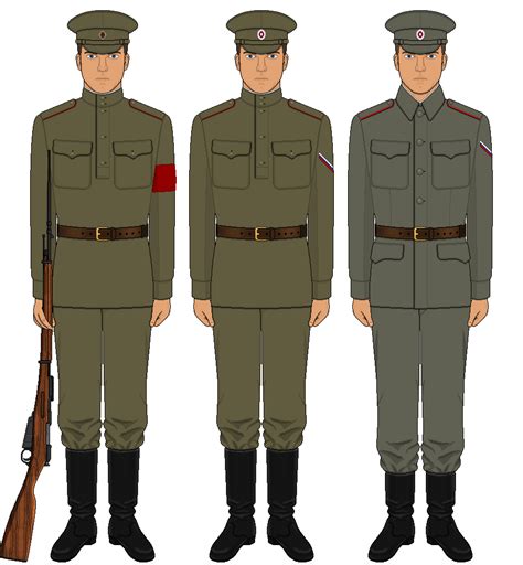 Evolution of Russian Republican Army uniforms by March218 on DeviantArt