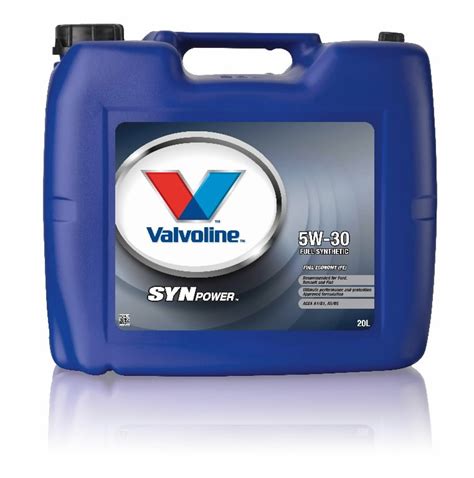 Synpower Fe 5w30 Motor Oil 20l Valvoline Passenger Car Fully