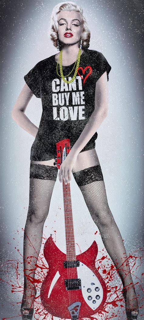 Can T Buy Me Love I Mixedmedia By Mr Sly Adore Fine Art