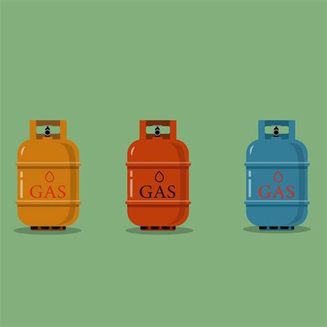 Premium Vector Gas Cylinders