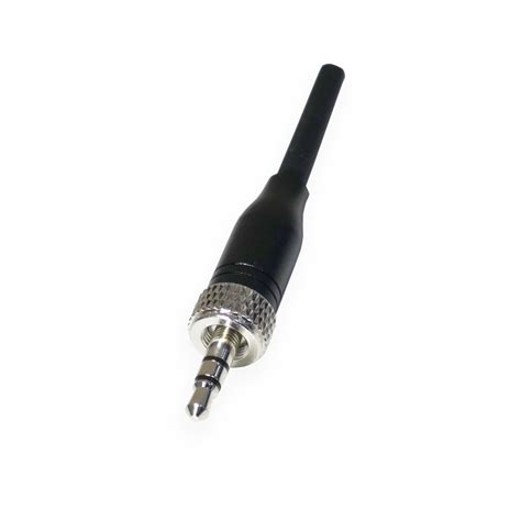 Bravopro 35mm Trs Jack With Screw Connector For Sennheiser Wireless Black