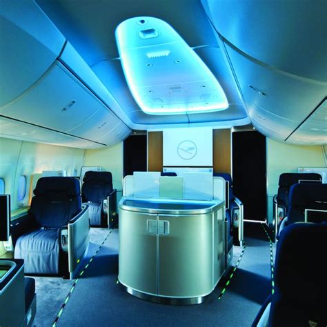 Lufthansa Boeing 747 8 Intercontinental First Class Cabin Photo By