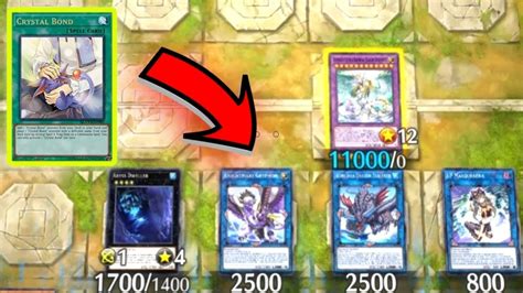 INSANE 1 CARD CRYSTAL BEAST COMBO Yu Gi Oh Master Duel YouTube