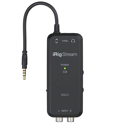 IK Multimedia iRig Stream Solo « Audio Interface
