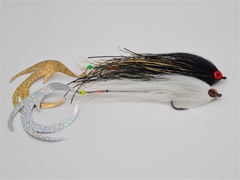 Bucktail Streamer Scandi Style GrÖße Xl Crazy Predator Streamers