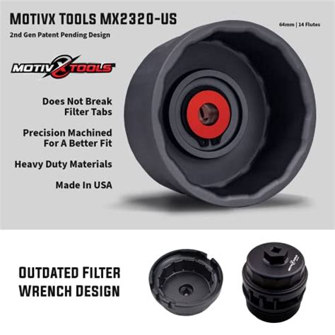 Motivx Tools Oil Filter Wrench For Toyota Camry Tundra Tacoma