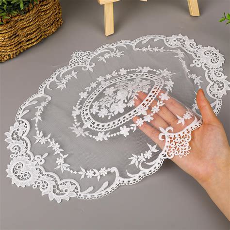 Amazon Pack Retro Lace Placemats French Crochet Doilies Table