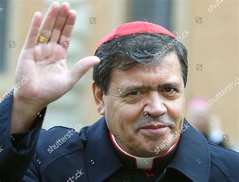 Cardinal Norberto Rivera Carrera Mexico Waves Editorial Stock Photo