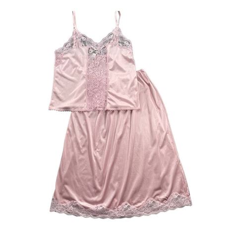 Vintage Lingerie Slip Set Etsy