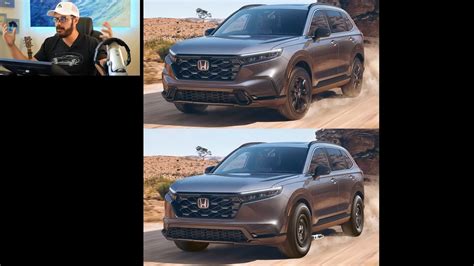 All New Honda Cr V Is Treated As A Mere Facelift Gets Rugged Cgi