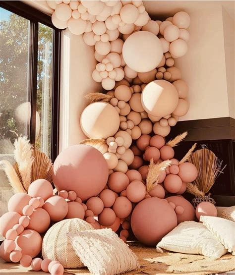 Double Stuffed Nude Balloon Arch Garland Kit Wedding Pink Etsy