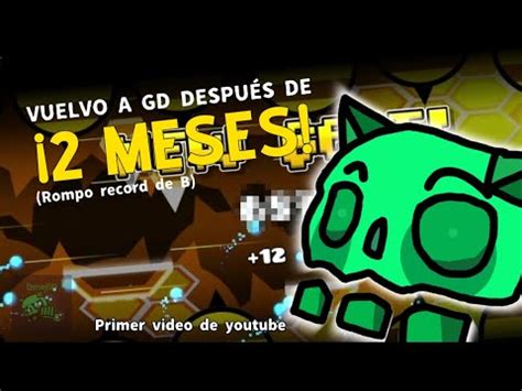 Juego Geometry Dash Despu S De Meses Youtube