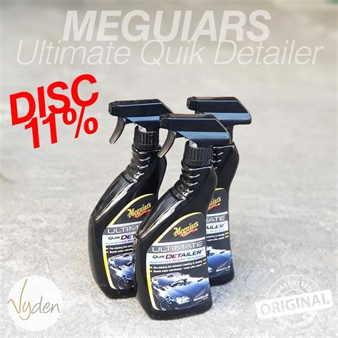 Jual Meguiars Ultimate Quik Detailer 650ml Perawatan Harian Efek Daun