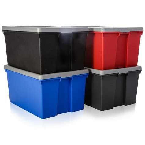 Buy Plastic 96 Litre Wham Bam Heavy Duty Box With Lid