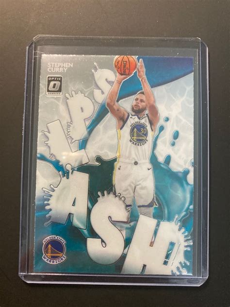 Stephen Curry Optic Splash Base Hobbies Toys Memorabilia