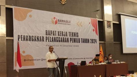 Jamrin Tekankan Pentingnya Peran Bawaslu Mengawal Pemilu 2024 Di