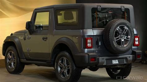 All New Mahindra Thar Unveiled India Launch On 2 October Carwale