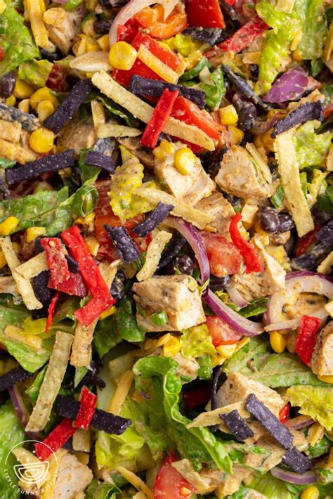 Easy Tex Mex Salad Little Sunny Kitchen