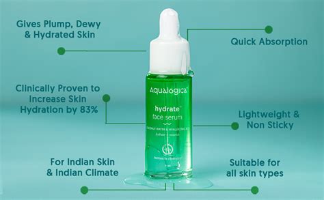 Aqualogica Hydrate Hyaluronic Acid Face Serum For Dewy And Plump Skin