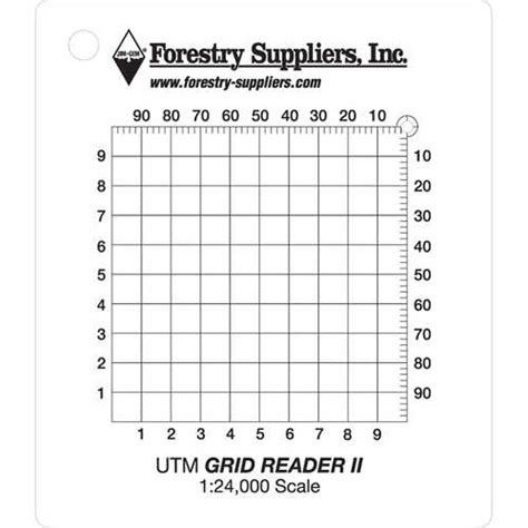 Utm Grid Reader Ii Forestry Suppliers Inc