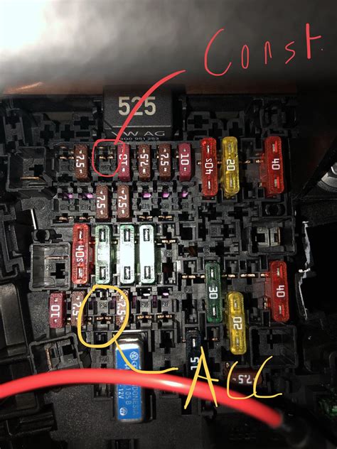 Fuse Diagrams Vw Gti Mkvi Forum Vw Golf R Forum Vw Golf Off