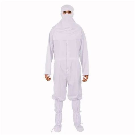 100 Polyester Reusable Lint Free Coverall For Pharmaceutical