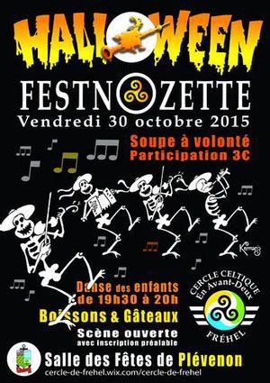 Fest Noz à Plévenon le 30 octobre 2015 Tamm Kreiz