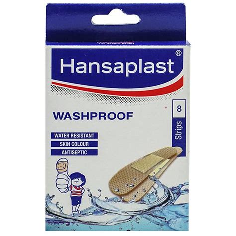 Buy Hansaplast Washproof Strip Pack Of 8 Online At Best Price In India