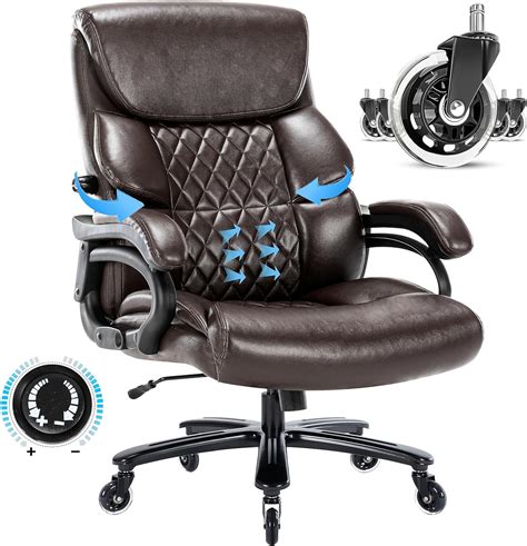 Amazon Hesl Big And Tall Office Chair Lbs With Adjustable