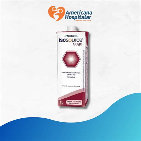 Isosource Soya Baunilha Tetra Square 1l Americana Hospitalar