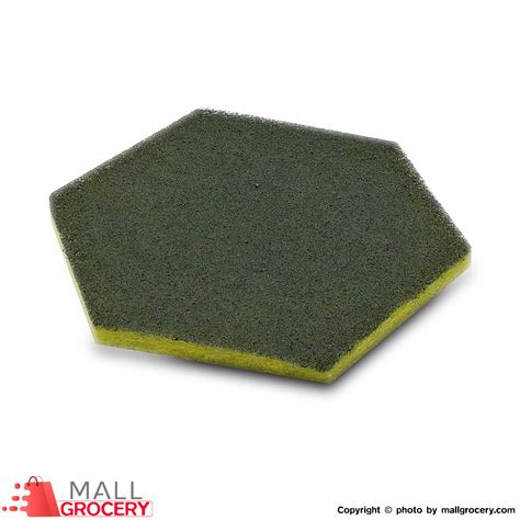 Scotch Brite-Dual Purpose Scour Pad 96 Hex Two In One Scouring Pad