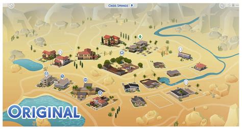 [Images] FIXING the Oasis Springs Map! — The Sims Forums