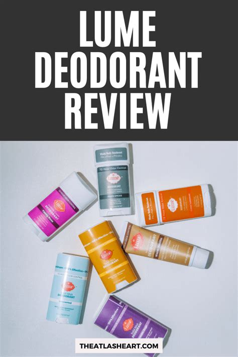 HONEST Lume Deodorant Review + 7 Lume Scents Ranked