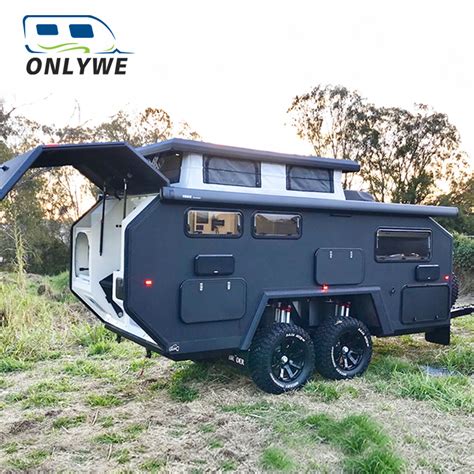 Onlywe OEM Off Road Camping Caravan Travel Trailer Off Road RV Camper