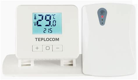 Беспроводные комнатные термостаты TEPLOCOM