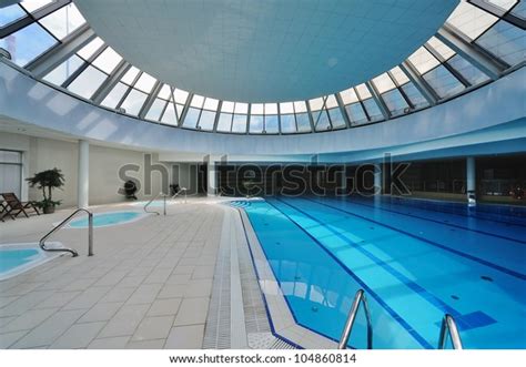 Indoor Swimming Pool Jacuzzi On Resort Stock Photo (Edit Now) 104860814