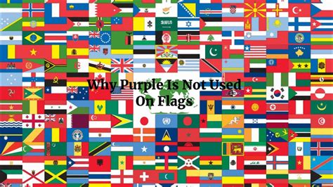 Why Purple Is Not Used In Flags Youtube