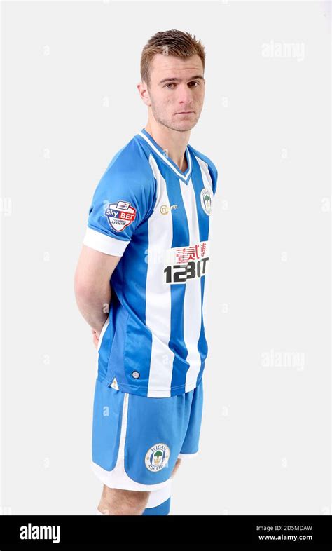 Callum Mcmanaman Wigan Athletic Stock Photo Alamy