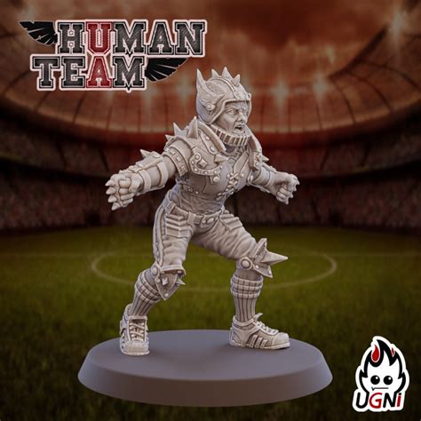 D Printable Human Team Regular Style By Ugni Miniatures